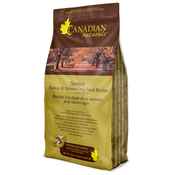 Canadian Naturals Turkey & Salmon Recipe for Senior Dogs 13.6kg