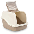 Bergamo Ariel Top-Free Cat Litter Pan w Scoop | Pisces