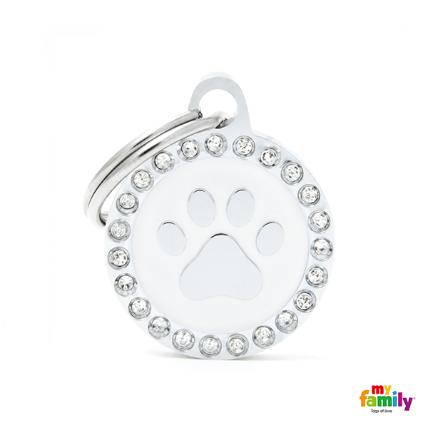 My Family Circle & Paw Pet ID Tag - Pisces Pet Emporium