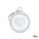 My Family Circle & Heart Pet ID Tag - Pisces Pet Emporium