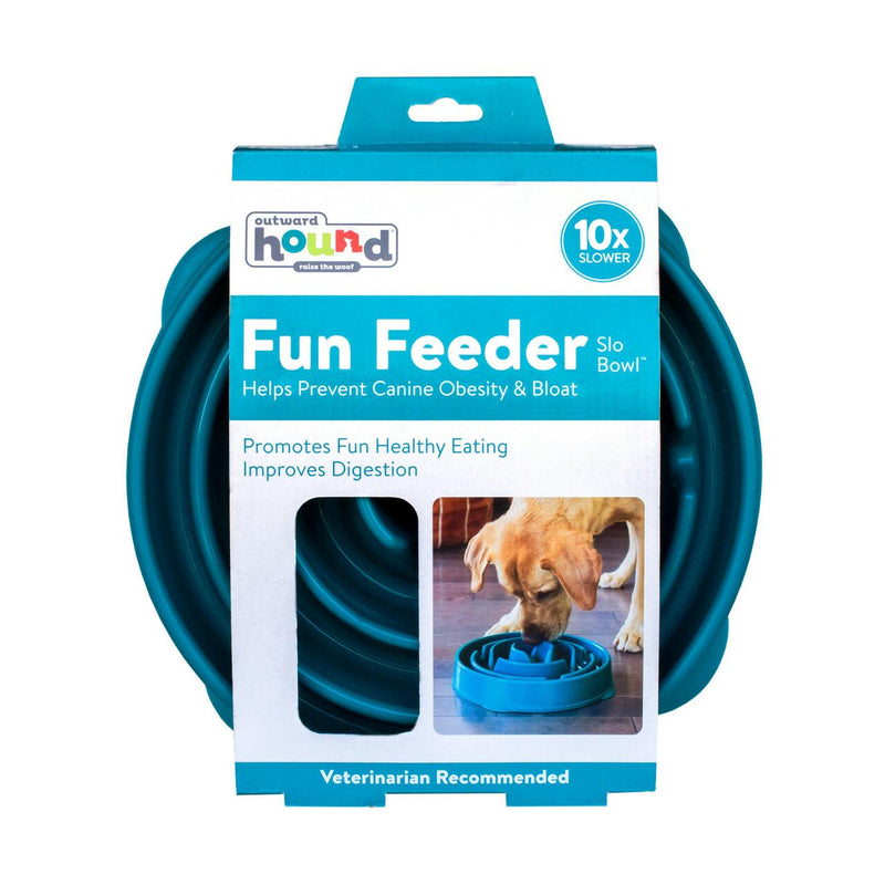 Outward Hound Fun Feeder Slo Bowl Med/Mini | Pisces