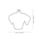 MyFamily Pet ID Tag - Labrador Dog Tag | Pisces