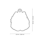 MyFamily Pet ID Tag - Italian Spitz Dog Tag | Pisces