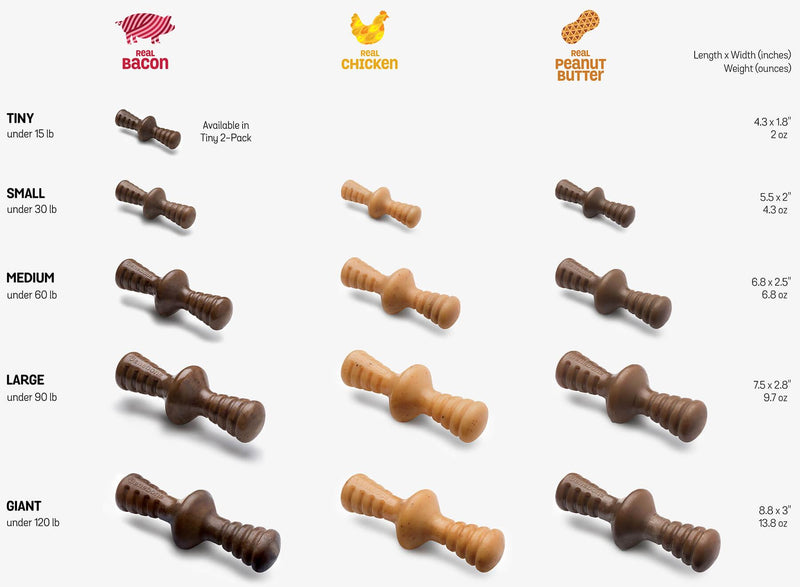 Benebone Bacon Zaggler Dog Chew | Pisces