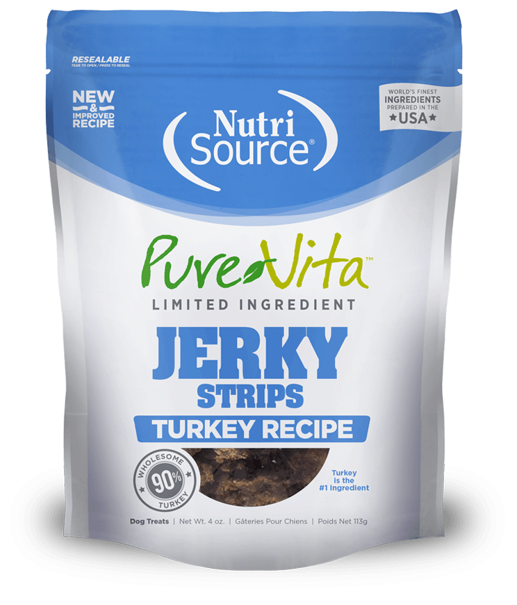 Pure Vita Jerky Treats 4oz - Pisces Pet Emporium
