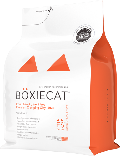 Boxie Cat Clay Cat Litter Multicat Low Track | Pisces