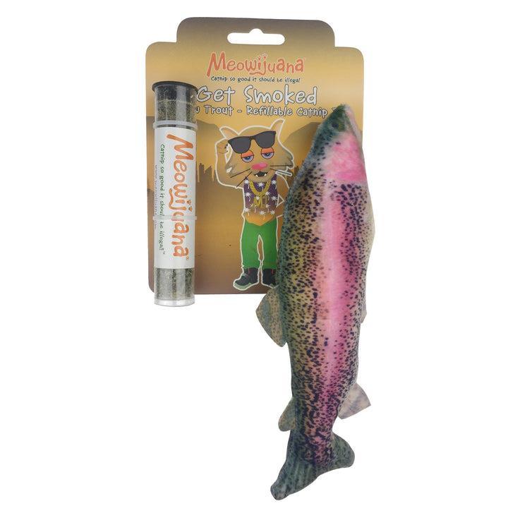 Meowijuana Refillable Plush Catnip Toys - Pisces Pet Emporium
