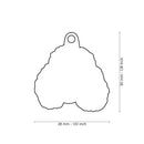 MyFamily Pet ID Tag - Poodle