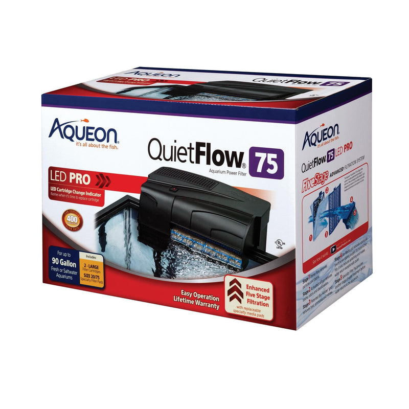 Aqueon QuietFlow LED Pro Power Filter - Pisces Pet Emporium