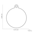 My Family Circle & Bone Pet ID Tag - Pisces Pet Emporium