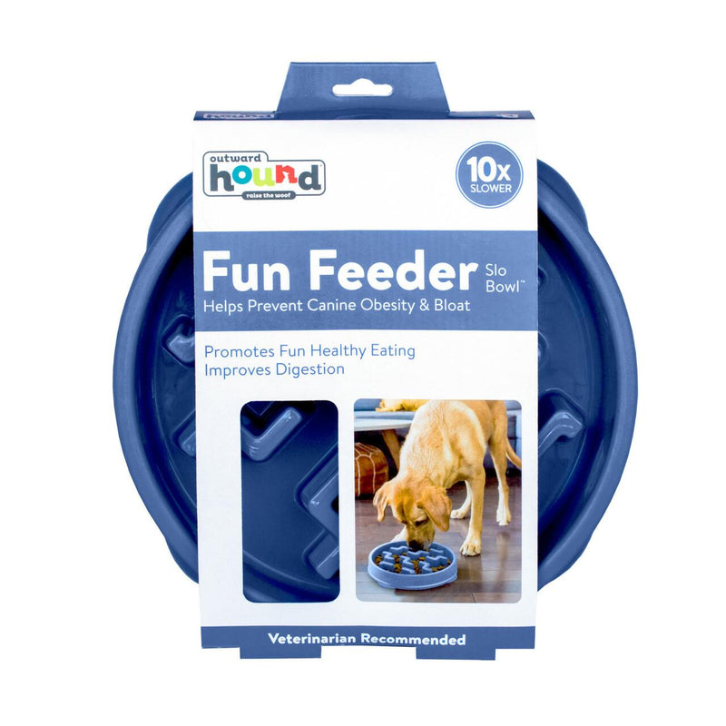 Outward Hound Fun Feeder Slo Bowl Med/Mini | Pisces