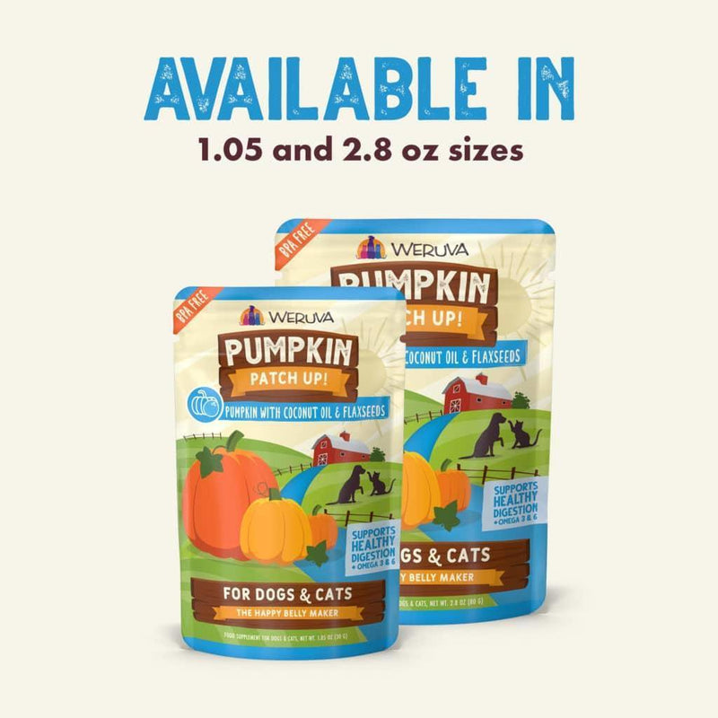 Weruva Pumpkin Patch Up - Coconut Oil & Flaxseed - Pisces Pet Emporium