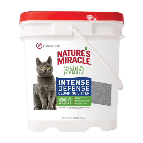 Nature's Miracle - Intense Defense Clumping - Pisces Pet Emporium