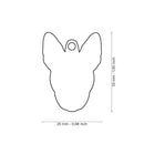 MyFamily Pet ID Tag - Bull Terrier Dog Tag | Pisces