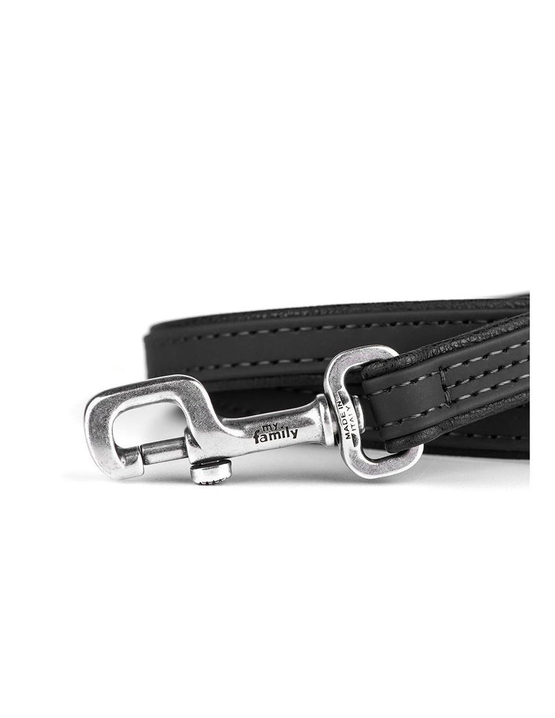 MyFamily Bilbao Leash - Black - Pisces Pet Emporium
