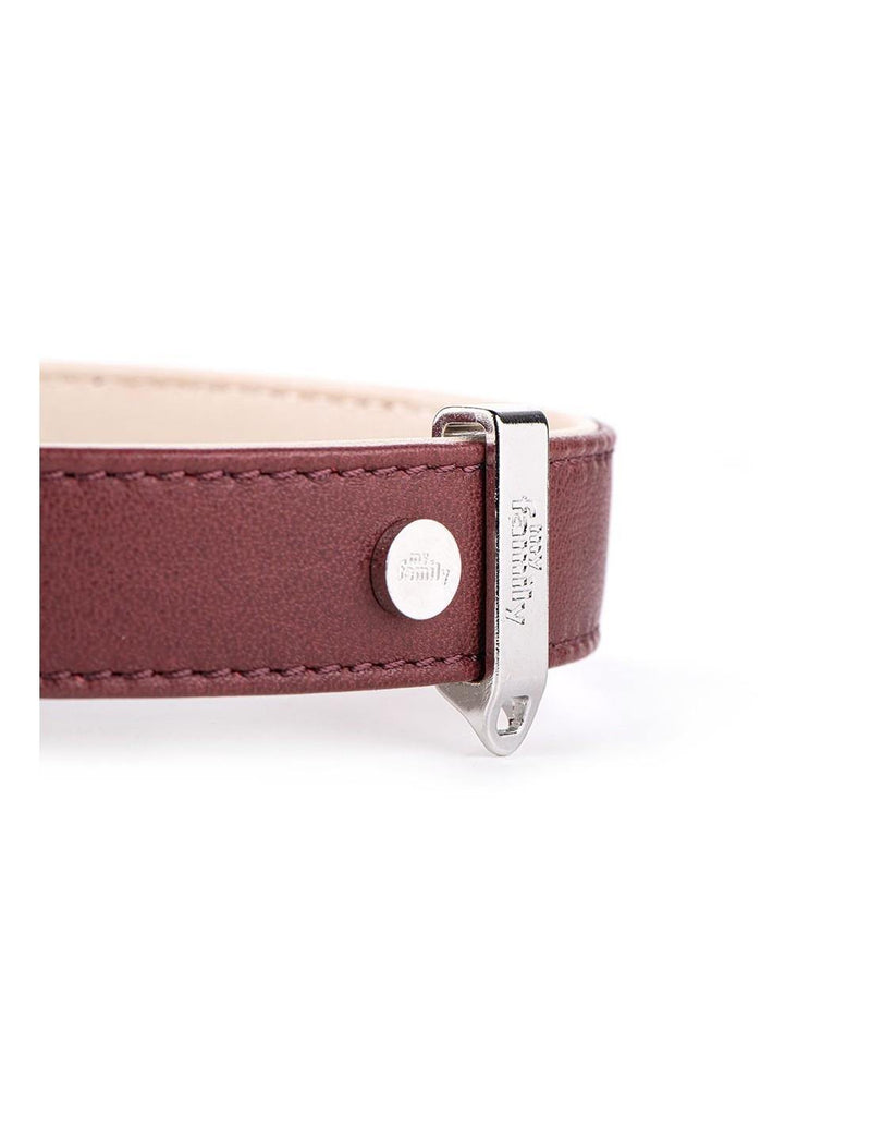 MyFamily Hermitage Collar - Bordeaux/Cream - Pisces Pet Emporium
