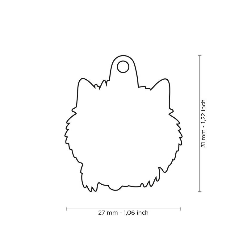 MyFamily Pet ID Tag - Cairn Terrier Dog Tag | Pisces