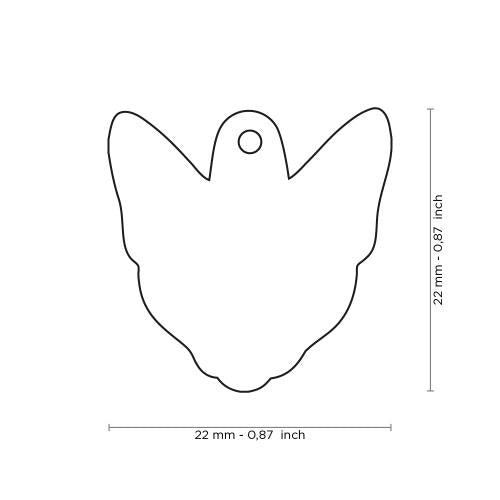 MyFamily Pet ID Tag Abyssinian Cat Tag | Pisces