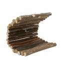 Living World Tree House Real Wood Logs Large - Pisces Pet Emporium