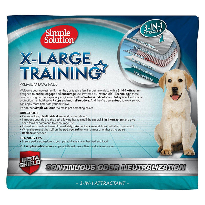 Simple Solutions Extra Large Training Pads - 50 Pack - Pisces Pet Emporium