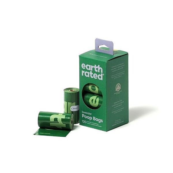 Earth Rated Lavender Scented Poop Bags - 120-Pack