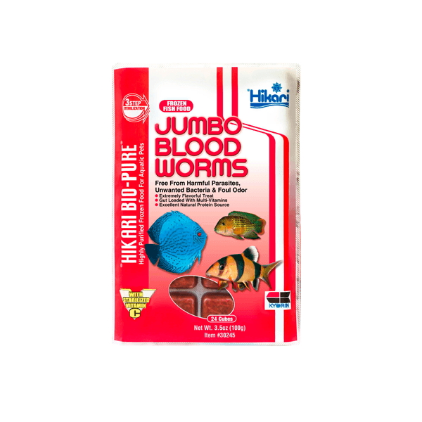 Hikari Frozen Bloodworms - Pisces Pet Emporium