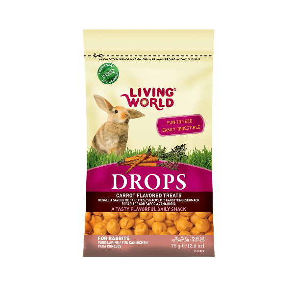 Living World Rabbit Drops - Pisces Pet Emporium