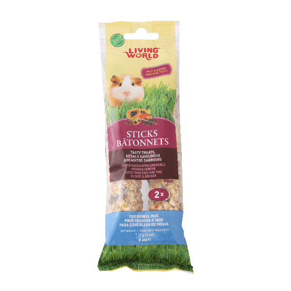 Living World Guinea Pig Sticks - Pisces Pet Emporium