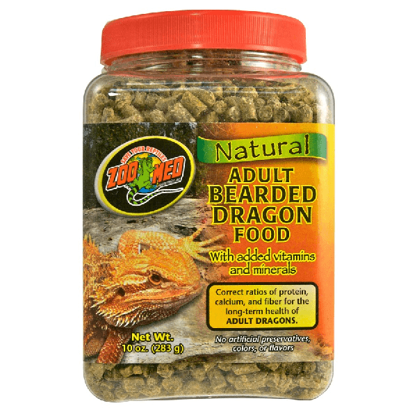 Zoo Med Natural Bearded Dragon Food Adult Formula - Pisces Pet Emporium