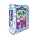 Uber Paper Bedding - White & Blue - Pisces Pet Emporium