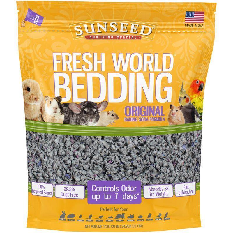 Sun Seed Fresh World Bedding - Grey - Pisces Pet Emporium