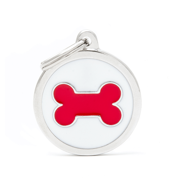 My Family Circle & Bone Pet ID Tag - Pisces Pet Emporium