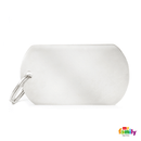 My Family Chrome Military Pet ID Tag - Pisces Pet Emporium