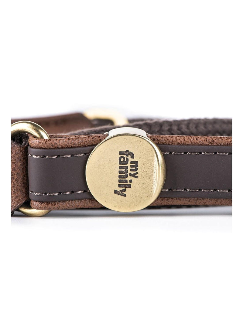 MyFamily Bilbao Rope Leash - Brown - Pisces Pet Emporium