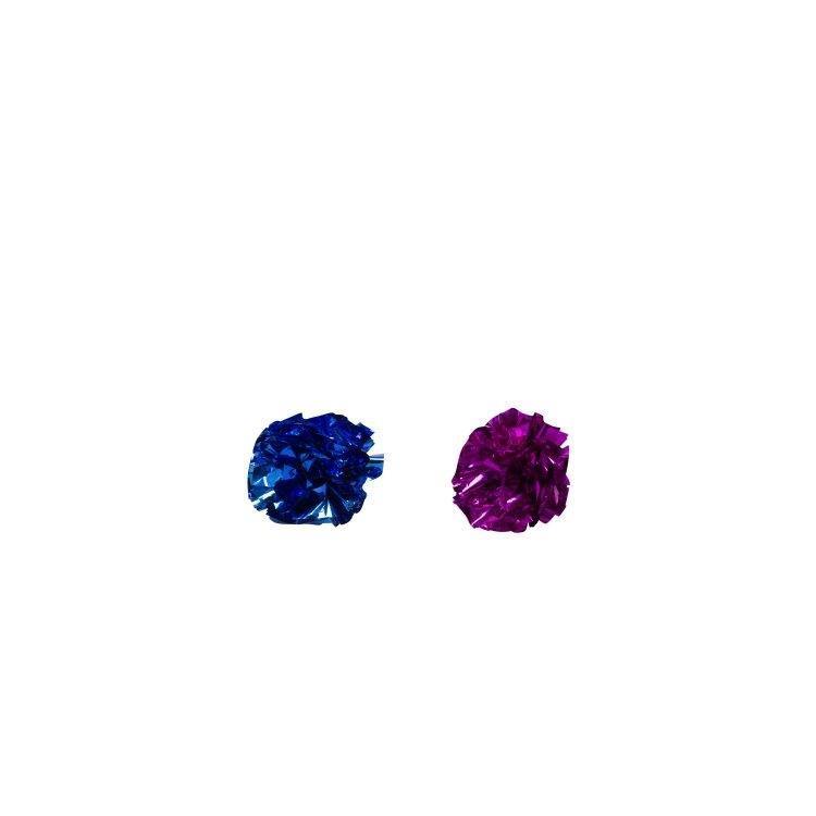Budz Crinkle Ball - Each - Pisces Pet Emporium