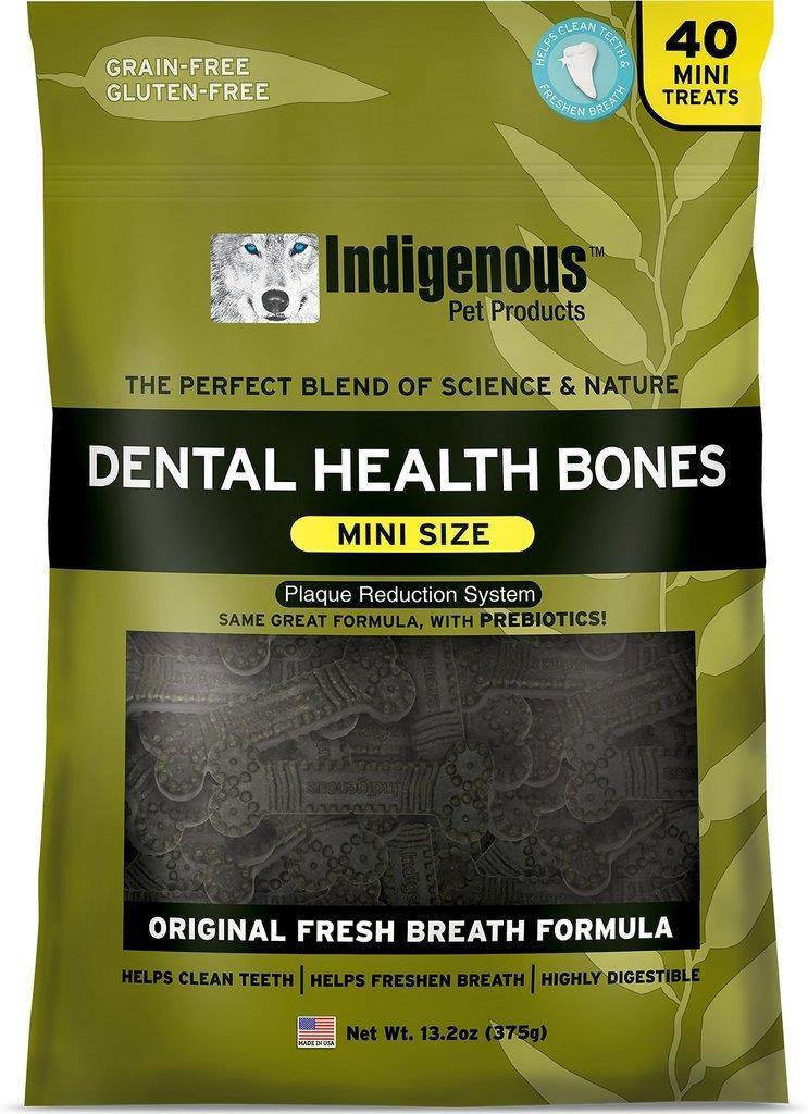 Indigenous Pet Dental Health Bones Mini 375g - Pisces Pet Emporium