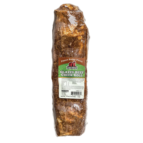 Redbarn Glazed Beef Cheek Roll Peanut Butter | Pisces