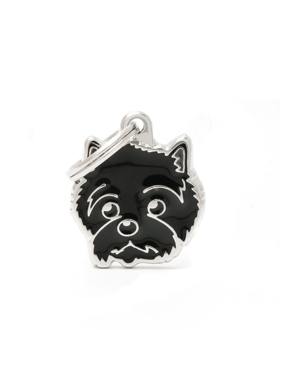MyFamily Pet ID Tag - Cairn Terrier Dog Tag | Pisces