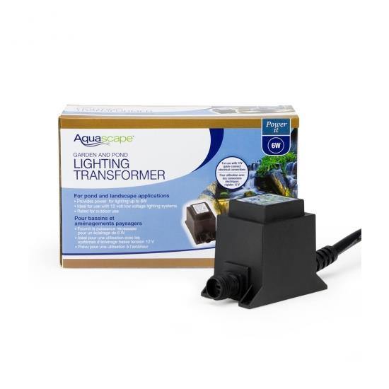 Aquascape Quick-Connect Transformer - 6-Watt 12V - Pisces Pet Emporium