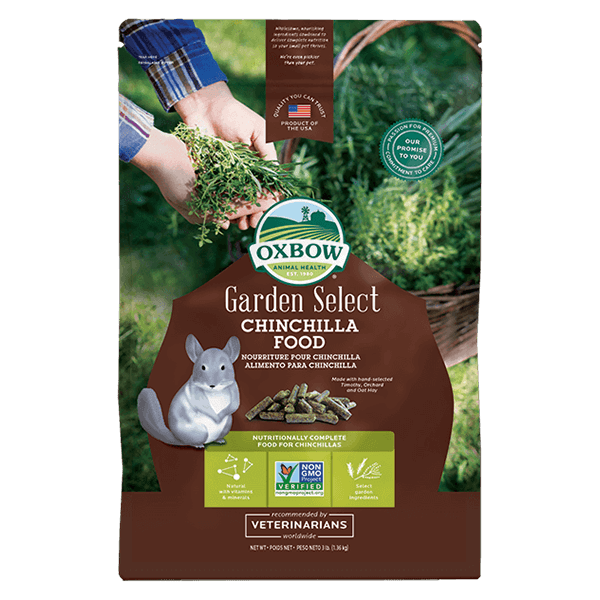 Oxbow Garden Select Chinchilla Food - 1.36Kg - Pisces Pet Emporium