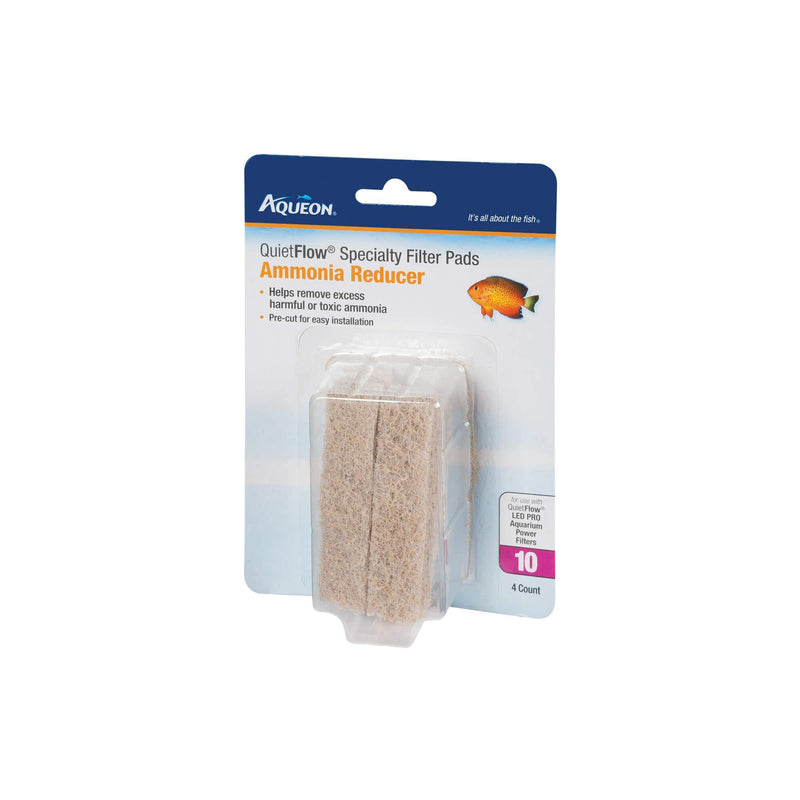 Aqueon Quiet Flow 10 Filter Pads Ammonia Reducer - Pisces Pet Emporium