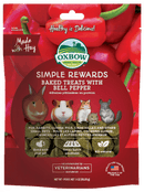 Oxbow Simple Rewards - Bell Pepper 3oz - Pisces Pet Emporium
