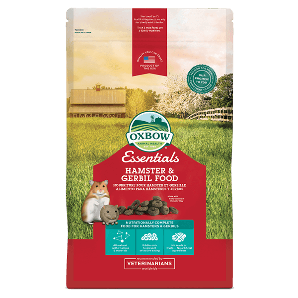 Oxbow Essentials Hamster & Gerbil Food - 1 lb - Pisces Pet Emporium