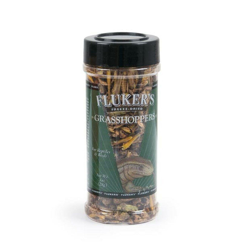 Flukers Freeze-Dried Grasshoppers - 1oz - Pisces Pet Emporium