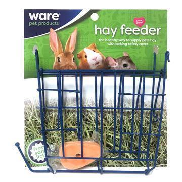 Ware Hay Feeder w/ Salt Lick - Pisces Pet Emporium