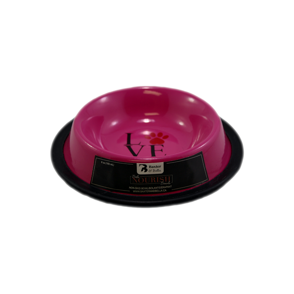 Baxter & Bella Non-Skid Bowl - Love - Pisces Pet Emporium
