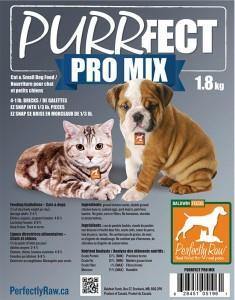 Perfectly Raw Purrfect Pro - 4x1lb EZ Snap Bricks - Pisces Pet Emporium