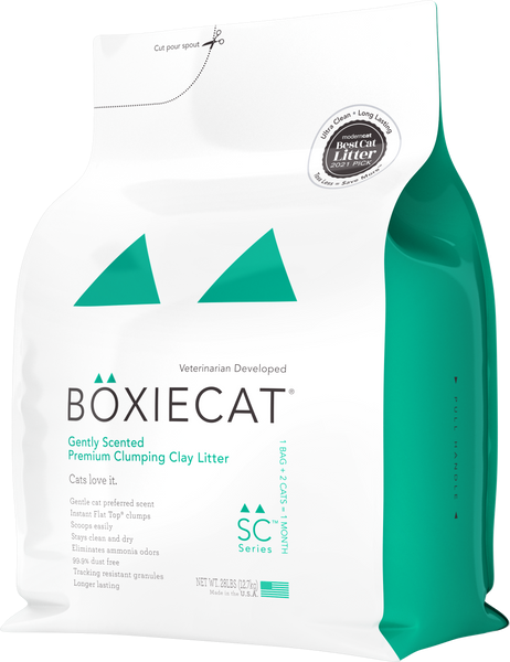 Boxie Cat Clay Cat Litter Multicat Low Track | Pisces