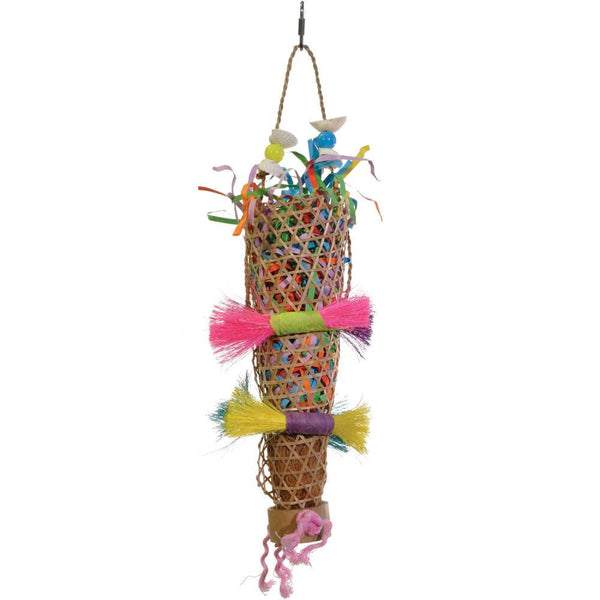 Prevue Pet Tropical Teasers Bird Toy Small Med | Pisces