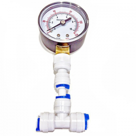 Aquatic Life RO Pressure Gauge 1-150 PSI - Pisces Pet Emporium